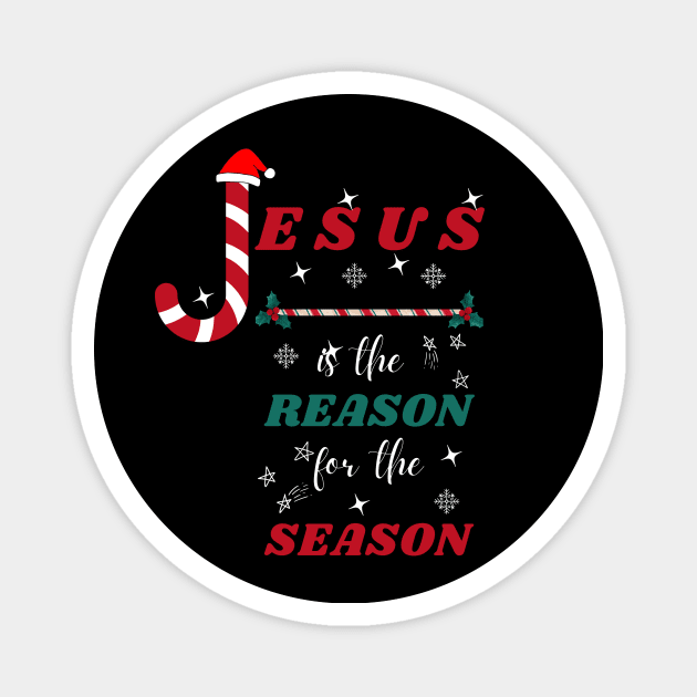 Jesus is the reason for the season Magnet by Mr.Dom store